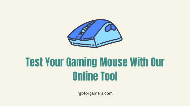 Test Your Gaming Mouse With This Online Tool