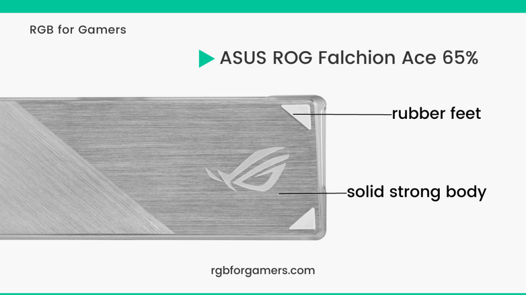 ASUS ROG Falchion Ace 65% backside