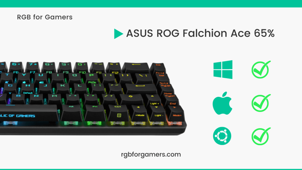 ASUS ROG Falchion Ace 65% System Support