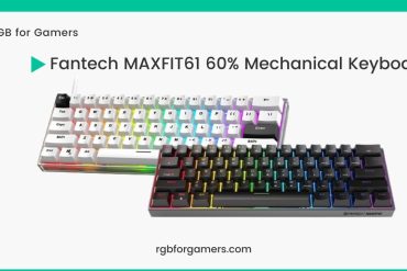 Fantech MAXFIT61 MK857 Blue Switch RGB Mechanical Keyboard