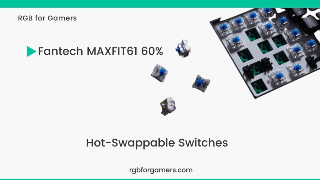 keys and switches of maxfit61