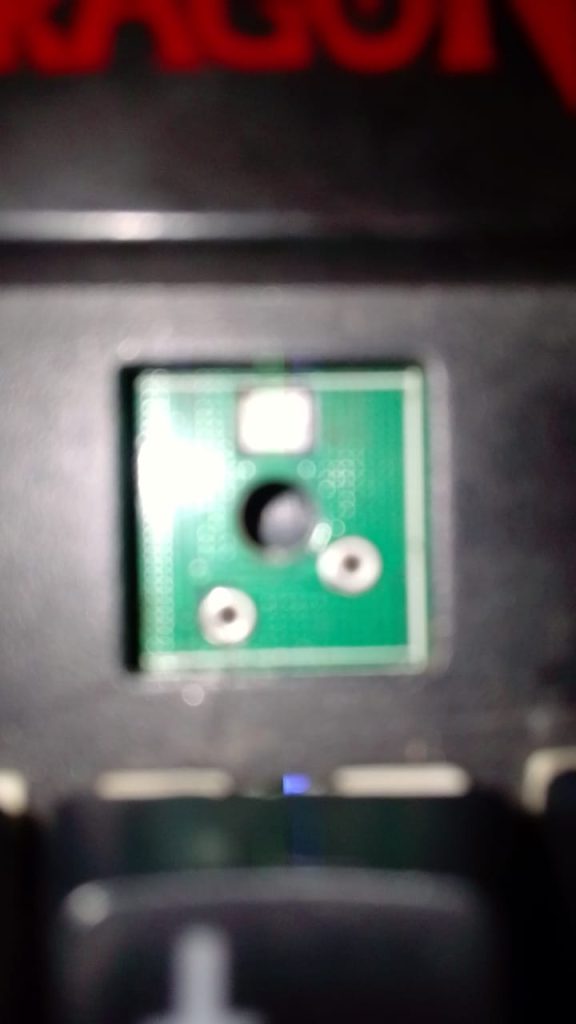 Redragon K552 Kumara under switch circuit board view
